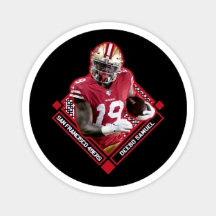 DEEBO SAMUEL SAN FRANCISCO 49ERS Magnet